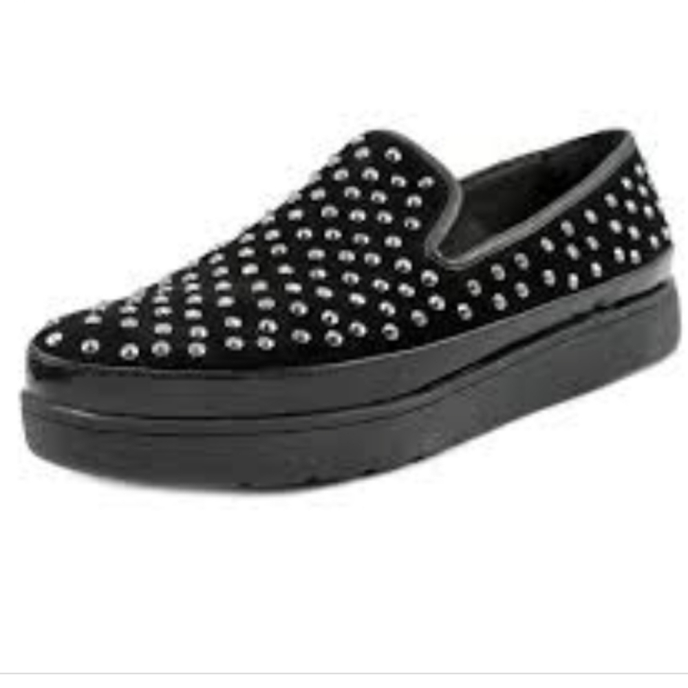 Donald J Pliner Mickeyspol Studded Platform Loafer